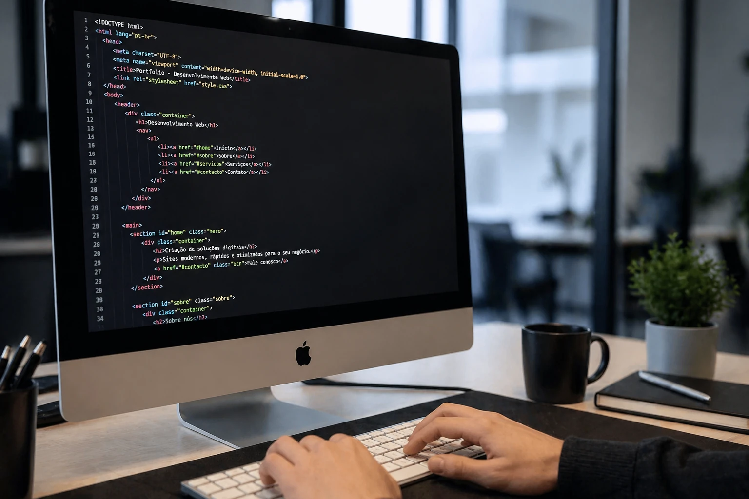 Criação de sites pela Mídia On
