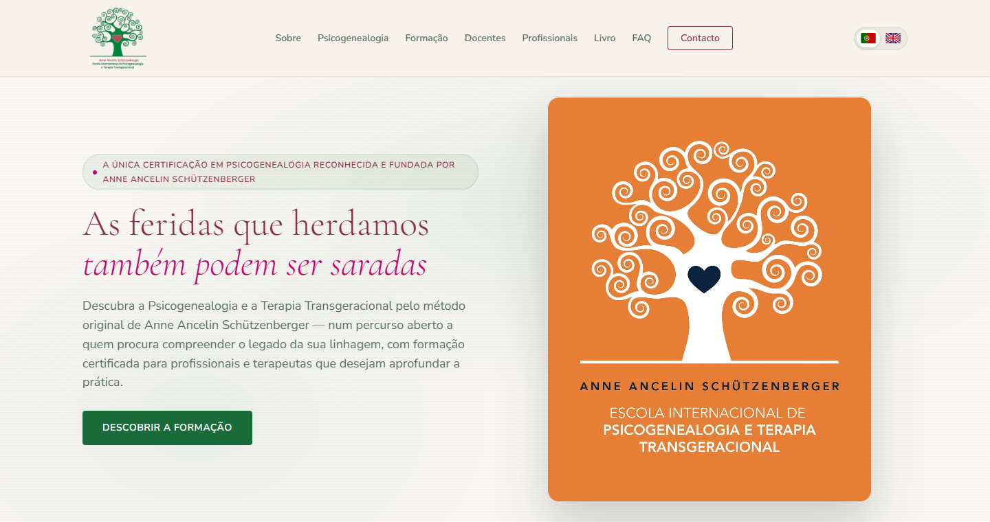 Site criado pela Mídia On: Escola de Psicogenealogia