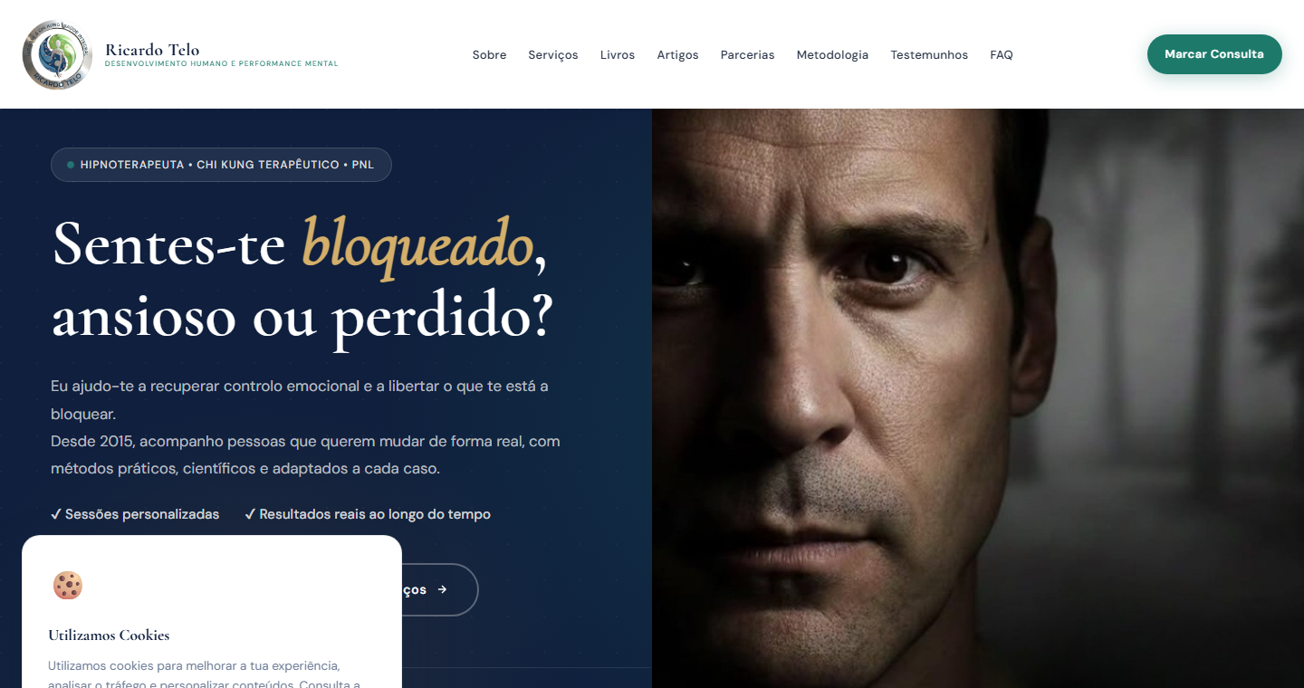 Site criado pela Mídia On: Ricardo Telo